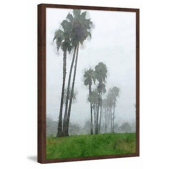 "Rainy Season" Framed Painting Print