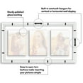 thumbnail image 5 of Americanflat Floating Collage Frame - Display Three 5x7 Photos - 10x20 - White, 5 of 8