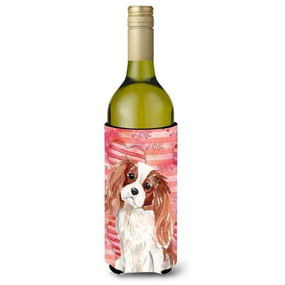 Blenheim Cavalier Spaniel Love Wine Bottle Beverge Insulator Hugger