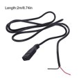 thumbnail image 4 of Type C Pigtail Cable Extension Power Cable USB C to 2 Pin Bare Wire Open End Connectors Type C Female Connectors-2025, 4 of 5