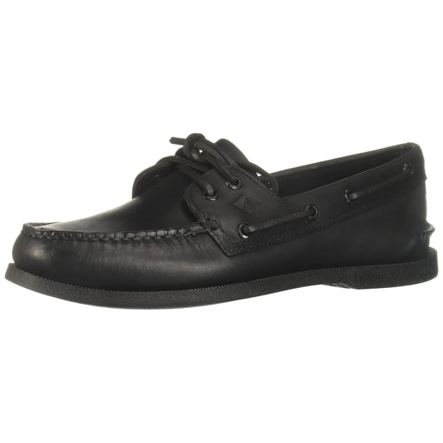 Zapato Náutico Sperry Authentic Original 2-Ojales Negro 11.5 US