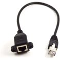 thumbnail image 1 of Cable de extensión de cable de red RJ45 con orificio para tornillo de oreja-- Sincero  Electrónica, 1 of 2