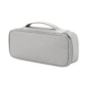 9.8x2.5x4.7 Inch Travel Tech Pouch Functional Digital Organizer - Storage Electronics Travel Organizer, Portable Waterproof Electronics Bag - With Compartments for Cables Chargers Earbuds Phone