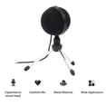 thumbnail image 3 of USB Omnidirectional Condenser Microphone USB Desktop Mic 360-degree Pickup Computer Conference Microphone Plug and Play for Podcast Studio Streaming Singing, 3 of 7