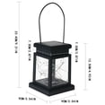 thumbnail image 3 of Linterna de luz de cadena colgante para acampar al aire libre Linterna decorativa solar LED Wmkox8yii  jkg6988, 3 of 9