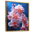 thumbnail image 2 of Designart "Harmonious Display Of Gorgeous Orchids" Orchids Floater Framed Wall Art Prints, 2 of 5