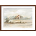 thumbnail image 2 of Art.com The Old Farm Landscape Art Print by Silvia Vassileva, Brown Frame Wall Art, 23" x 17", 2 of 5