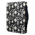 thumbnail image 3 of HELLHERO White Daisies Bible Covers Top Handle for Church Outdoor Study Prayer, PU Leather Protective Church Bible Bag, 3 of 12