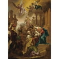 thumbnail image 3 of Bartolomeo Biscaino 11x14 Black Modern Framed Museum Art Print Titled - Adoration of the Magi, 3 of 5