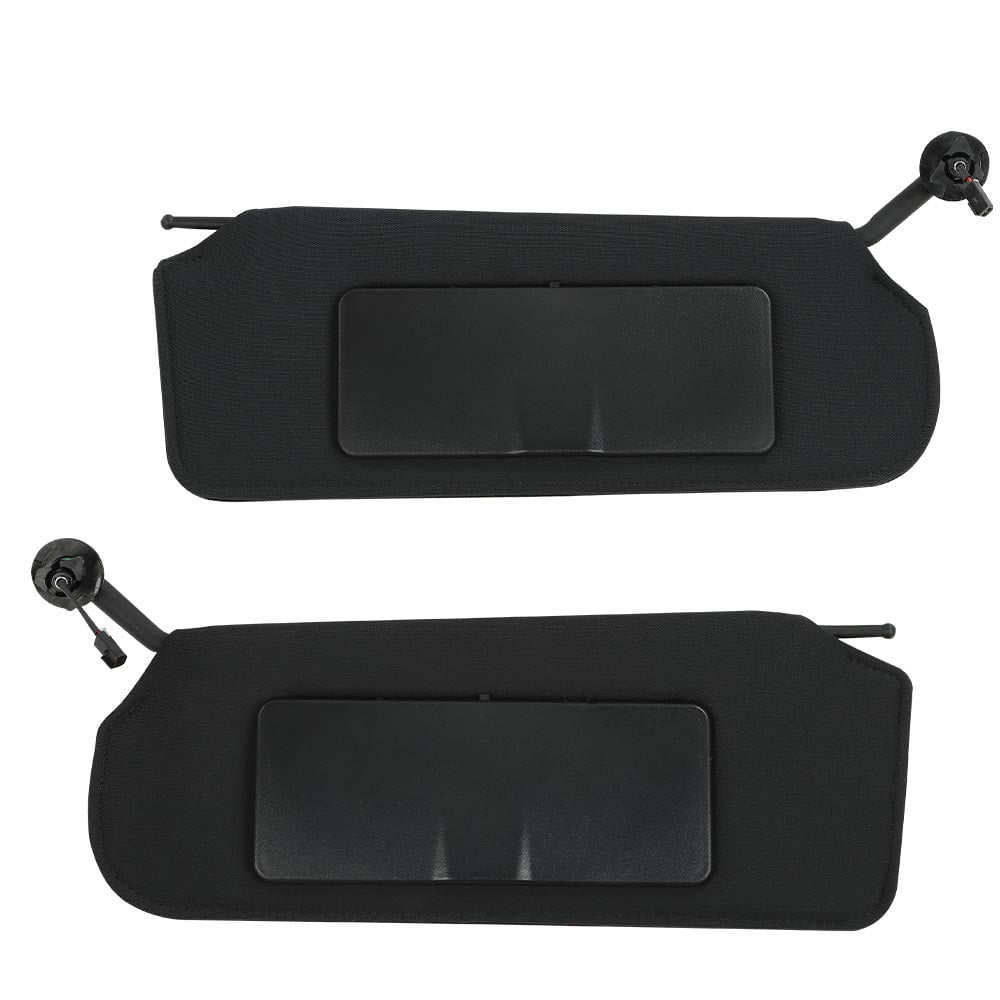 CROSSDESIGN Sun Visor Vanity Mirror C5 Black Sunvisors Fit for 1997