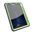 thumbnail image 5 of Case for iPad Pro 11 Inch 5th Generation 2024, Heavy Duty Military Grade Protective Shockproof Rugged Silicone PC Cover with Built-in Stand & Pencil Holder for iPad Pro 11 2024,  Bluegreen, 5 of 5