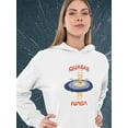 thumbnail image 2 of NASA Nasa Quasar Art Hoodie Women -NASA Designs, Female XX-Large, 2 of 4