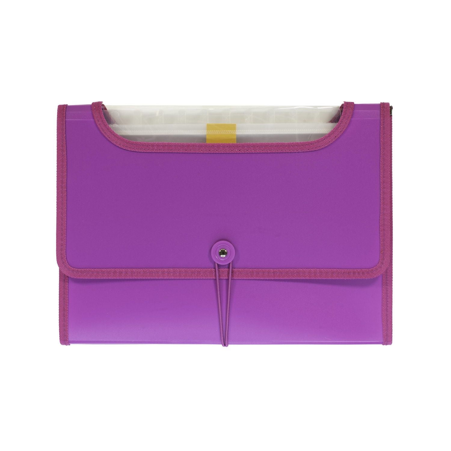 Hilroy® 13 pocket letter top view assorted expanding file