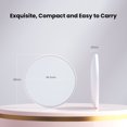 thumbnail image 4 of 5X Magnifying Mirror,Small Magnifying Mirror with Magnetic,Travel Mganifying Mirror,Compact Mirror, 4 of 6