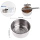 thumbnail image 4 of Paquete de 2 vasos para comedero de pájaros, soporte para abrazadera para cuenco de comida para loros, taza para gallinero, cuenco de agua para jaula de pájaros para periquitos grises africanos,, 4 of 5