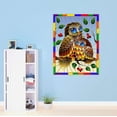 thumbnail image 3 of Owl Wall Decal Living Room Kids Room Home Decor Sticker Vibrant Animal Living Room Decoration - Size: 8 In X 10 In, 3 of 5
