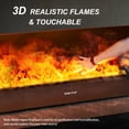 thumbnail image 3 of 70.9" Water Vapor Fireplace,Manual & Auto Water Supply Options,3D Realistic Multi-Color Flame,Smart APP/Remote/Touch Control,Timer & Child Lock, 3 of 11