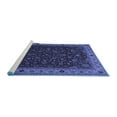 thumbnail image 2 of Ahgly Company Machine Washable Indoor Rectangle Persian Blue Traditional Area Rugs, 2' x 5', 2 of 4
