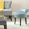 thumbnail image 2 of Safavieh Megan Birch Wood Vanity Stool in Gold, 2 of 6