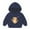 Navy#1, variant on Utoimkio Toddler Kid Boy Girls Long Sleeve Hooded Sweatshirts Cute Print Pullover Top Fall Blouses for Kids