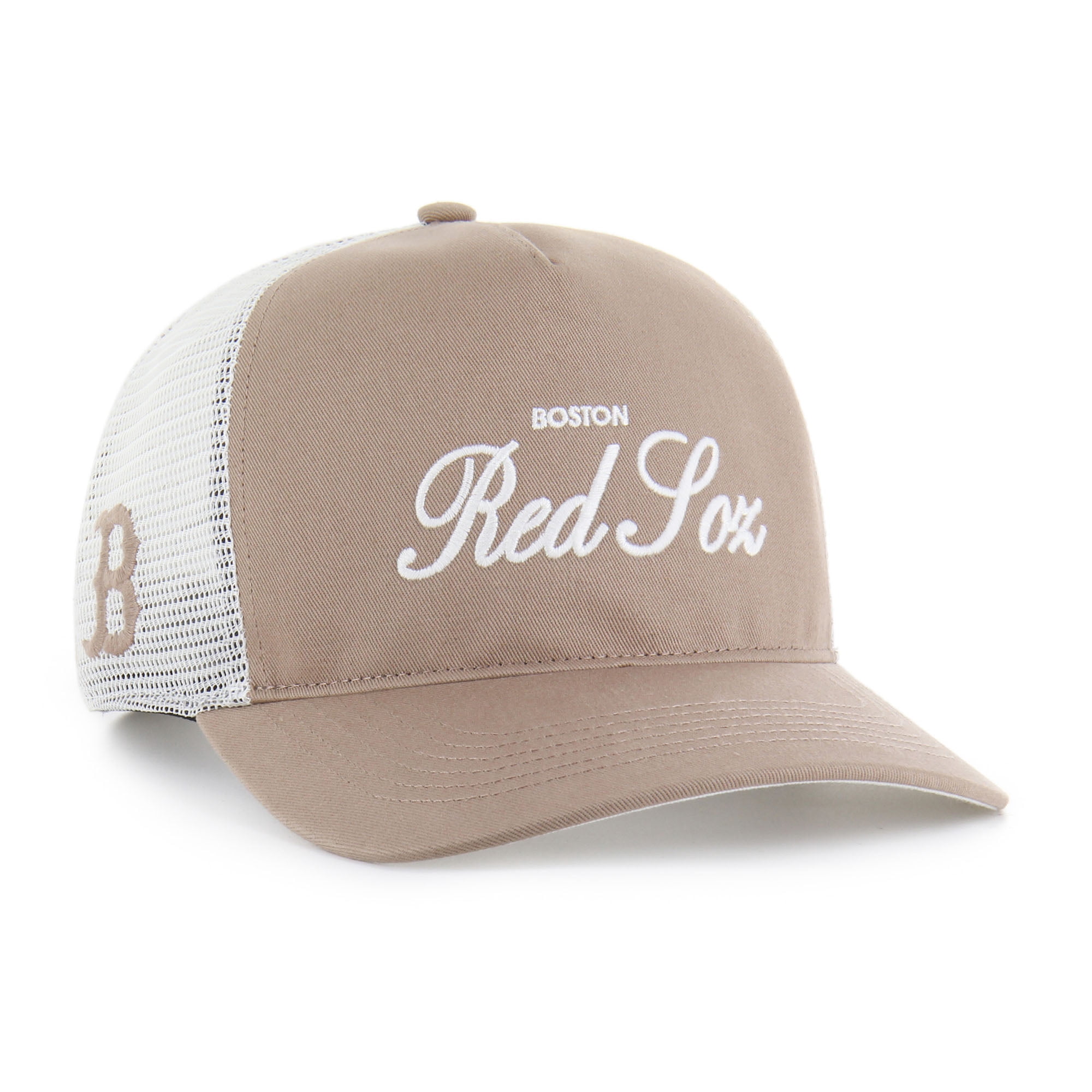 ’47 Boston Red Sox Corduroy Cap - Cream with Red & Navy Patches MLB Boston Red Sox  main image 2