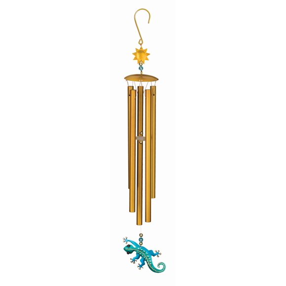 Regal Art & Gift Gecko Garden Chime, Multicolor
