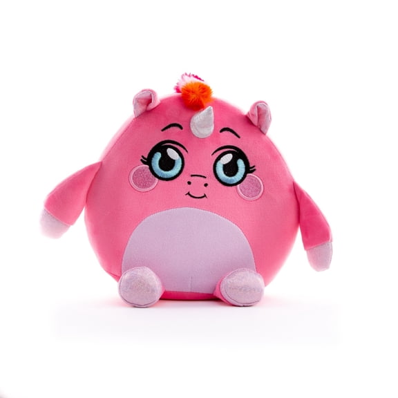 Mushmeez Squeezy, Squishy, Moldable Plush. Stuffed Animal, Large Unicorn