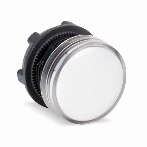 Schneider Electric Pilot Light Head,White,22mm ZB5AV01