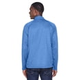 thumbnail image 3 of DJ MENS 1/4 ZIP TECH SHELL JKT (FRENCH BLUE HTHR XL), 3 of 4