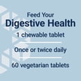 thumbnail image 4 of Life Extension FLORASSIST Prebiotic Chewable (Strawberry), 1000 mg, prebiotic supplement provides fuel for gut flora, gluten-free, non-GMO, vegetarian, 60 chewable tablets, 4 of 8