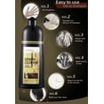 thumbnail image 4 of Mokeru Keratin Plant Extract Hair Dye Shampoo For Men and Women  All Hair Types-Natural Black, 4 of 7