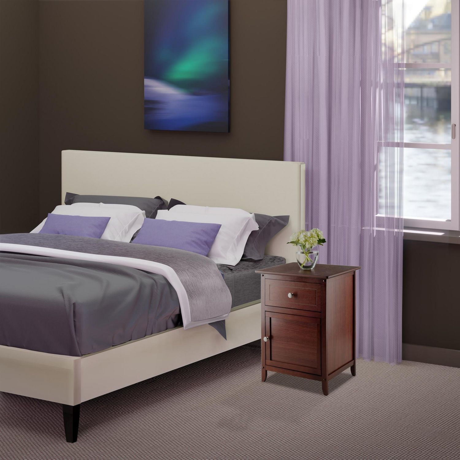 Eugene Accent Table Walnut