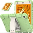 thumbnail image 4 of XYX Case for iPad Mini 5th/4th Generation 7.9 inch, Dual Layer Slim Heavy Shockproof Rugged Protective Cover Case with Kickstand (Matcha Green), 4 of 7