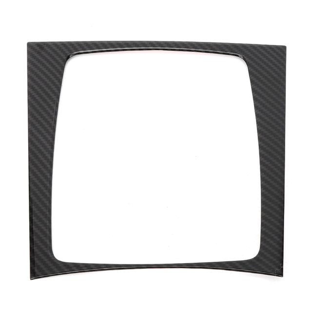 Gear Shift Panel,Carbon Fiber Texture Gear Gear Panel Car Interior Decoration Extended Durability