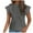 Gray, variant on Fesfesfes T Shirts for Women Loose Fit Fashion Women's Casual Short Sleeve Round-Neck Printed Ladies Tops Blouse Ladies Tops S(US:4)