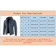 thumbnail image 3 of Mens Hoodies Jacket 2025 Fall Winter Long Sleeve Fleece Lined Zip Up Hoodie with Pockets Hooded Sweatshirt Pullover, 3 of 8