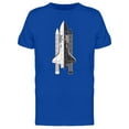 thumbnail image 1 of American Space Shuttle T-Shirt Men -Image by Shutterstock, Male 3X-Large, 1 of 2