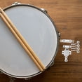 thumbnail image 1 of FESTFENDS Plated Silver Metal Snare Drum Clutch for Stage Performance with Precision Tuning and Stable Screw Hardware, 1 of 7