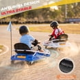 thumbnail image 6 of Drift Go Kart for Kids, 24V Electric Drift Car Kids Ride on Toys, Ages 6-12, 360 Drifting, 300W Brushless Motor - Blue, 6 of 6