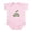 Petal Pink, variant on CafePress - Little Sprout Infant Bodysuit - Baby Light Bodysuit, Size Newborn - 24 Months