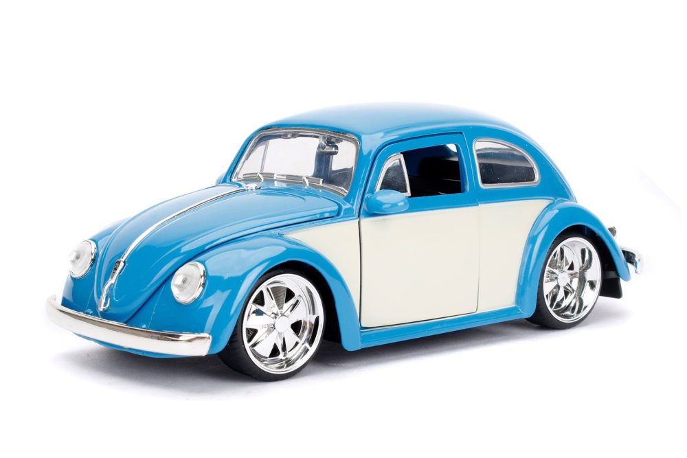 1959 Volkswagen Beetle, Blue - Jada Toys 99018 - 1/24 scale Diecast Model  Toy Car - Walmart.com