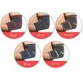 thumbnail image 2 of Codera deportiva para exteriores, protección para brazos, antideslizante, transpirable, de nailon tejido, cálida, para correr, fitness, baloncesto, levantamiento de pesas, cuatro estaciones, 2 of 4