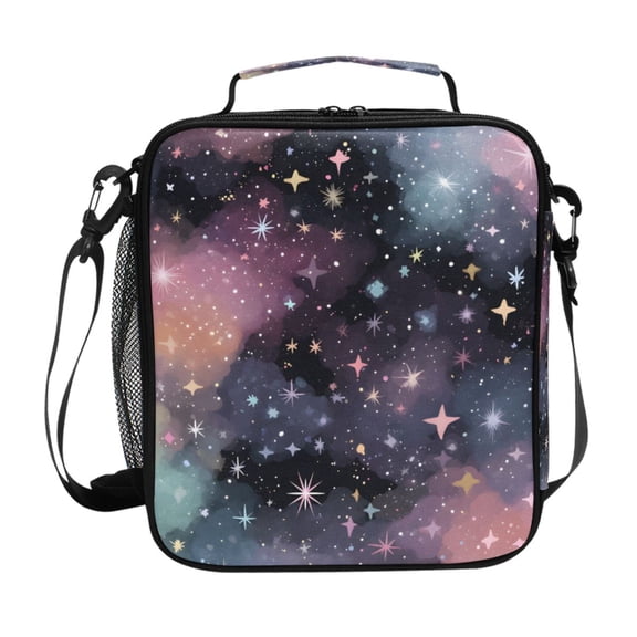 ALAZA Stars Starry Lunch Box Insulated Lunch Bag Reusable Thermal Cooler Tote School Picnic