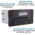 thumbnail image 5 of Estéreo para automóvil con Bluetooth, tecnología IRV Radio RV inalámbrica iRV63 Independent Zone 3, compatible con HDMI ARC, aplicación, sonido envolvente digital, A&FM, DVD, MP4, CEC, NFC, reloj, rec, 5 of 5
