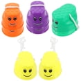 thumbnail image 3 of 4 pares de zancos de plástico para niños, cubos de equilibrio y tazas para caminar., 3 of 8