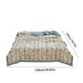 thumbnail image 3 of Naittoop Bedding Clearance, Summer Washed Cotton Conditioned Quilt Summer Cool Quilt Machine Washable Single Thin Quilt Quilt Core Student Bedroom Dormitory Summer Quilt, 3 of 7