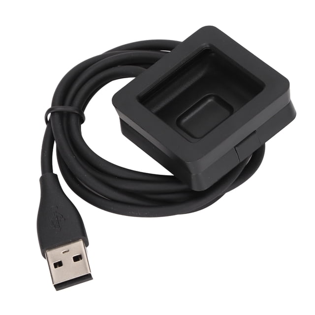Adaptador De Base De Carga Para Reloj, Plástico Compacto, Ligero, 1 M/3,3 Pies, Base De Carga Para Reloj Deportivo Negro Para Fitbit Blaze ANGGREK USB Charging Cable for Fitbit Blaze
