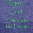 thumbnail image 3 of CafePress - Rejoice In The Lord Black T Shirt - Womens Tri-blend T-Shirt, 3 of 4