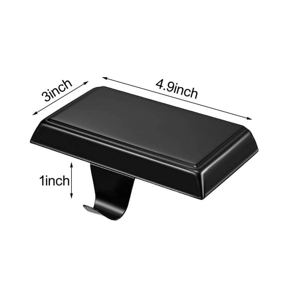 Stocking Holders for Mantle Metal Christmas Stocking Hook, Christmas Stocking Hanger with Weighted Function, No Protective Pad, Suitable for Tv Stand, Staircase, Dresser, Etc.