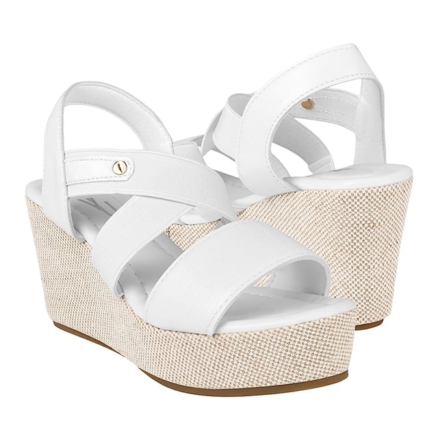 SANDALIAS VIA URBANA MUJER 25880 SIMIPIEL BLANCO